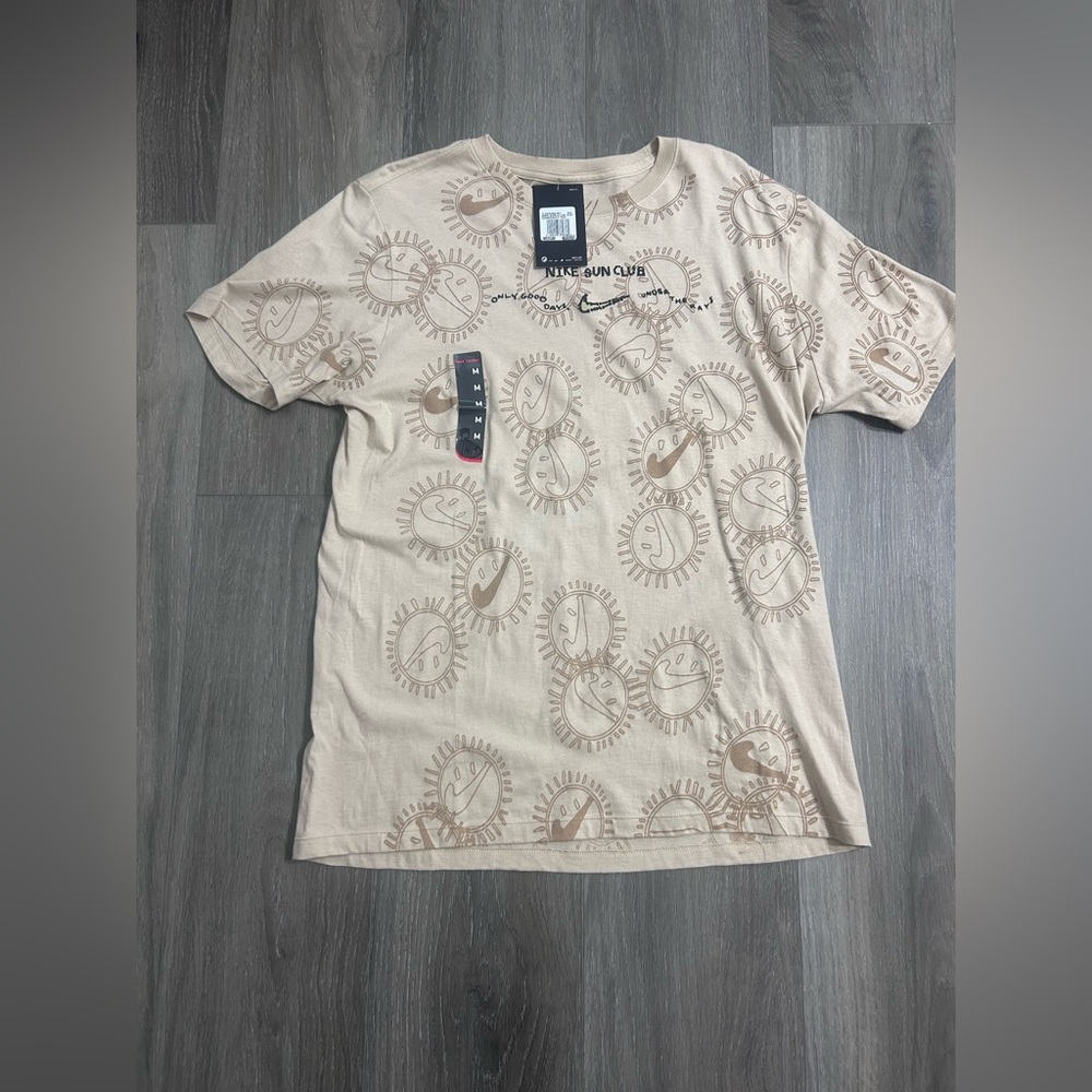 Nike Sun Club Tan Graphic Tee